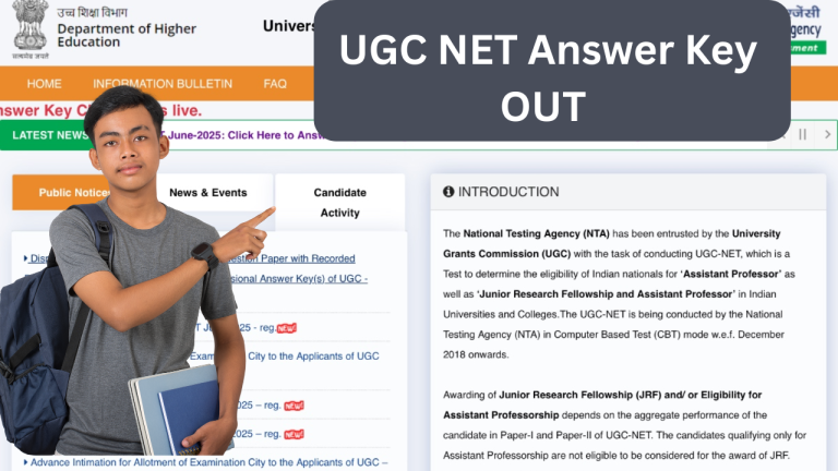 UGC NET Answer Key